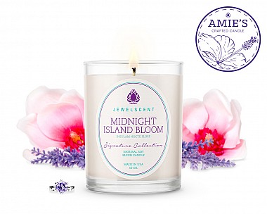 Signature Midnight Island Bloom Candle