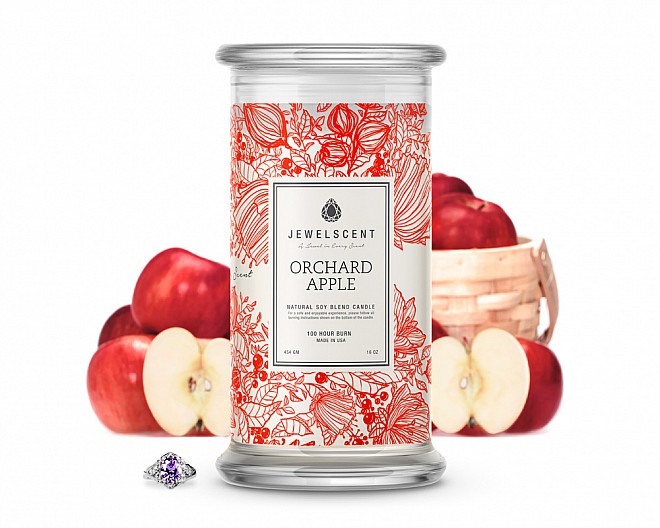 Candles Orchard Apple Jewelry 16oz Candle