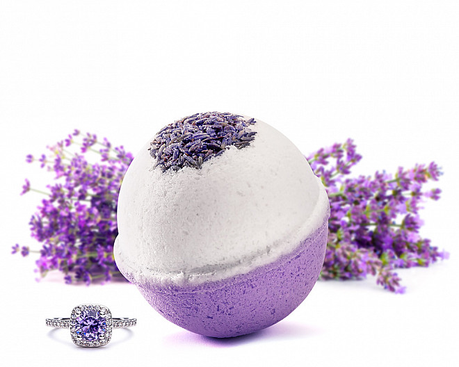 lavender bath bombs