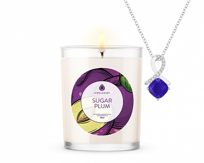 Sugar Plum Signature Jewelry 10oz Candle Jewelscent